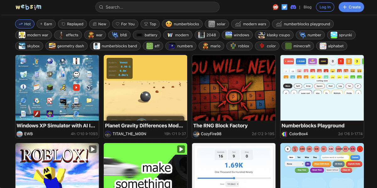 Websim