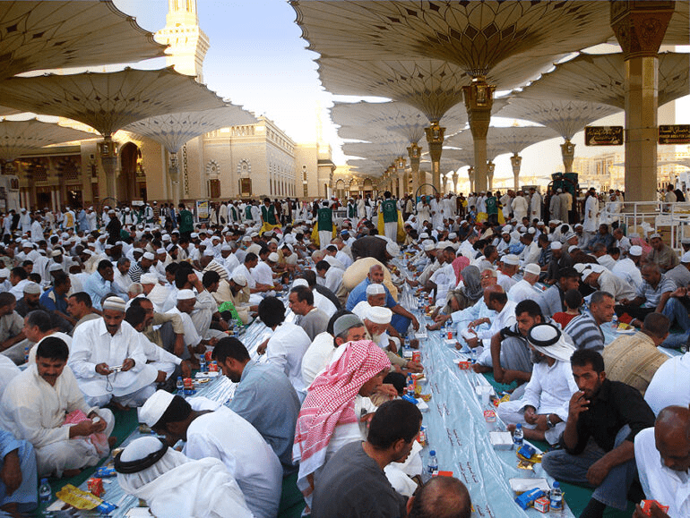 Начало рамадана в саудовской аравии