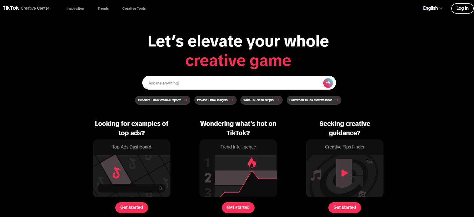 TikTok Creative Center